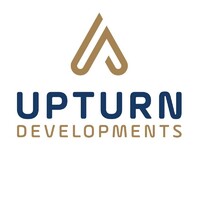 Upturn real estate development logo